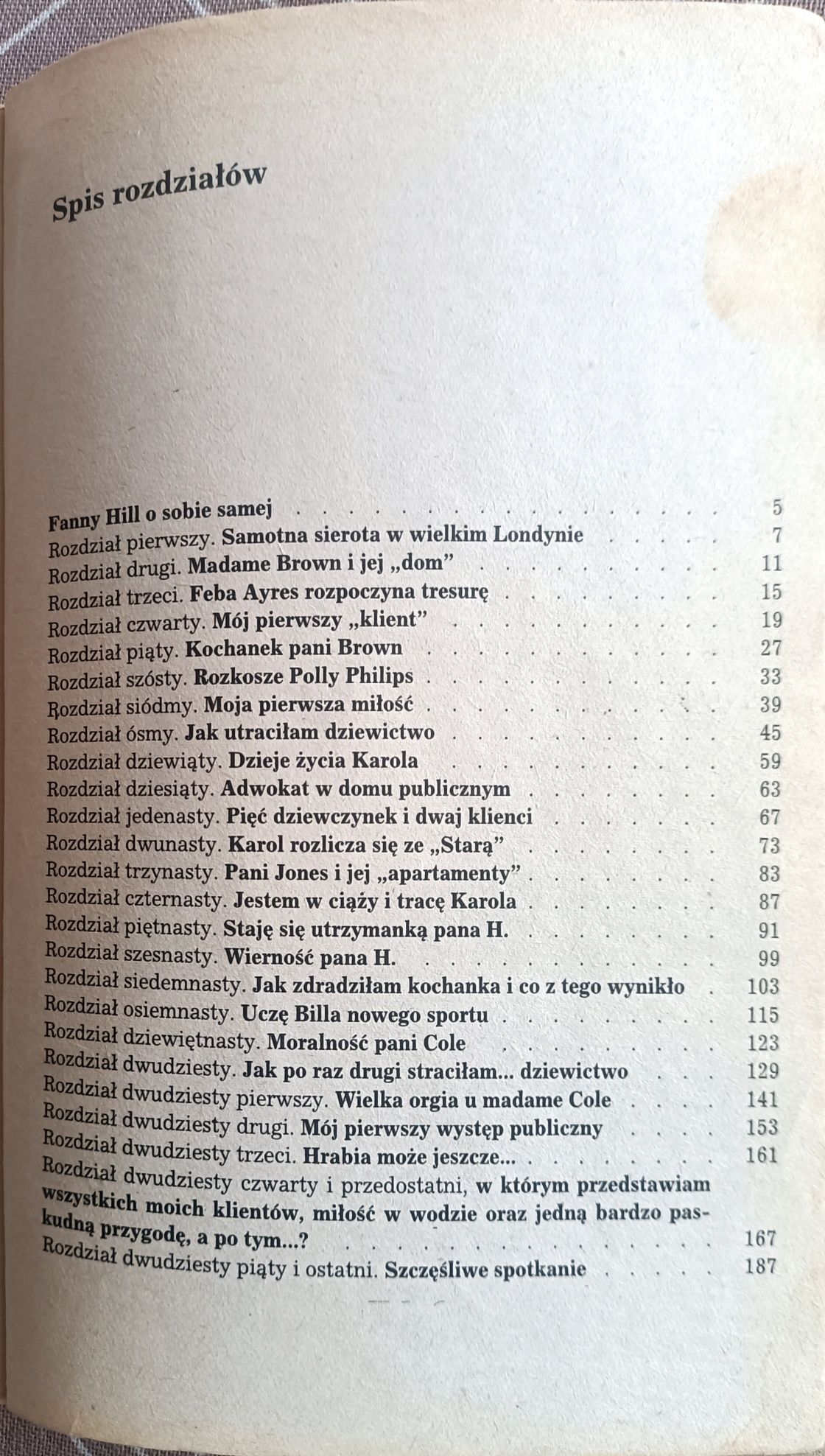 Pamiętniki Fanny Hill