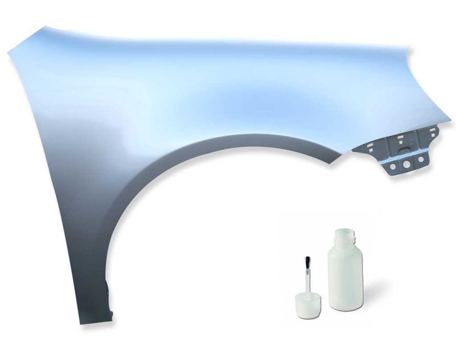 Błotnik prawy przedni VW Golf 5 LA7W srebrny – nowy, pomalowany