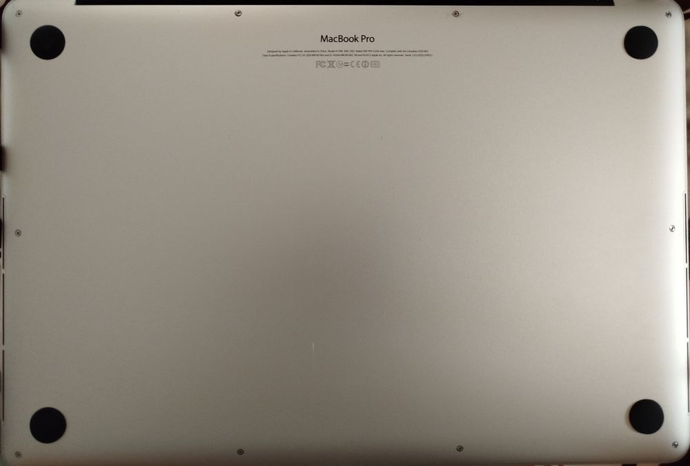 Ніжки для ноутбуків Apple MacBook різних модифікацій ножки