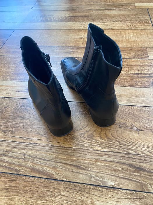 Ботильйони черевики шкіряні жіночі Gabor