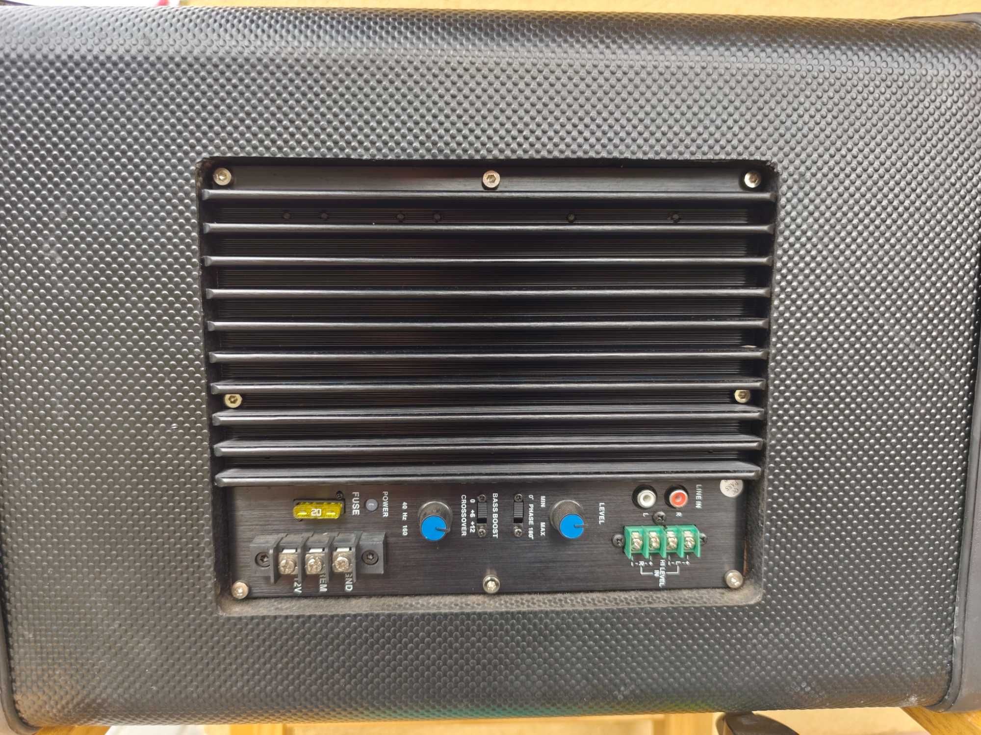 Radio Pioneer DEH-4800FD+Subwoofer aktywny Peiying ALIEN PYBA300X