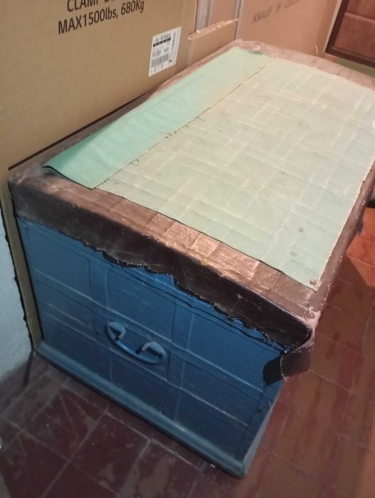 Вінтажний , старовинний дерев’яний сундук / ретро лофт декор