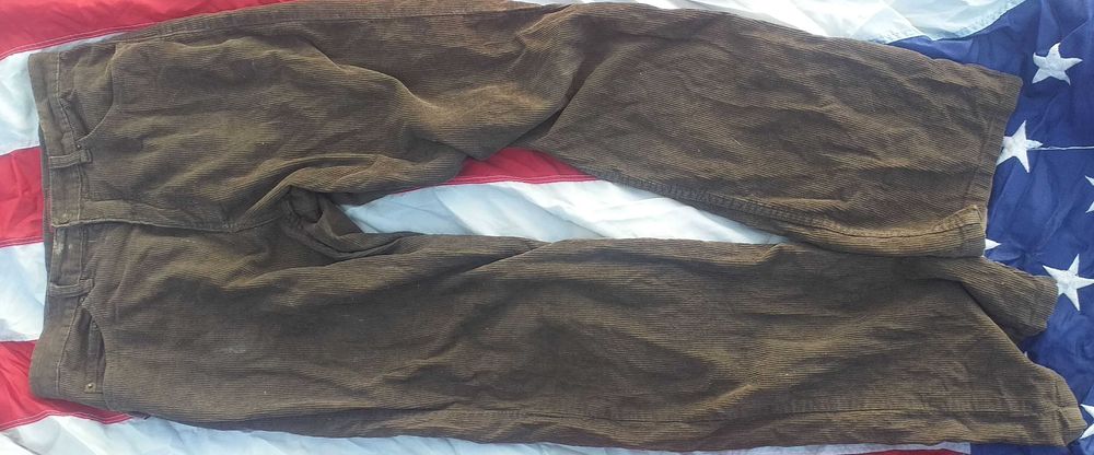 Spodnie sztruksowe męskie