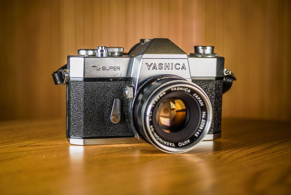 Aparat analogowy yashica tl super m42
