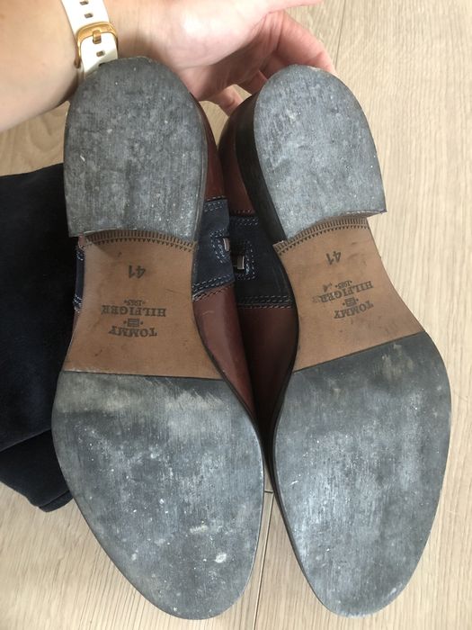 Tommy Hilfiger kozaki skorzane 41