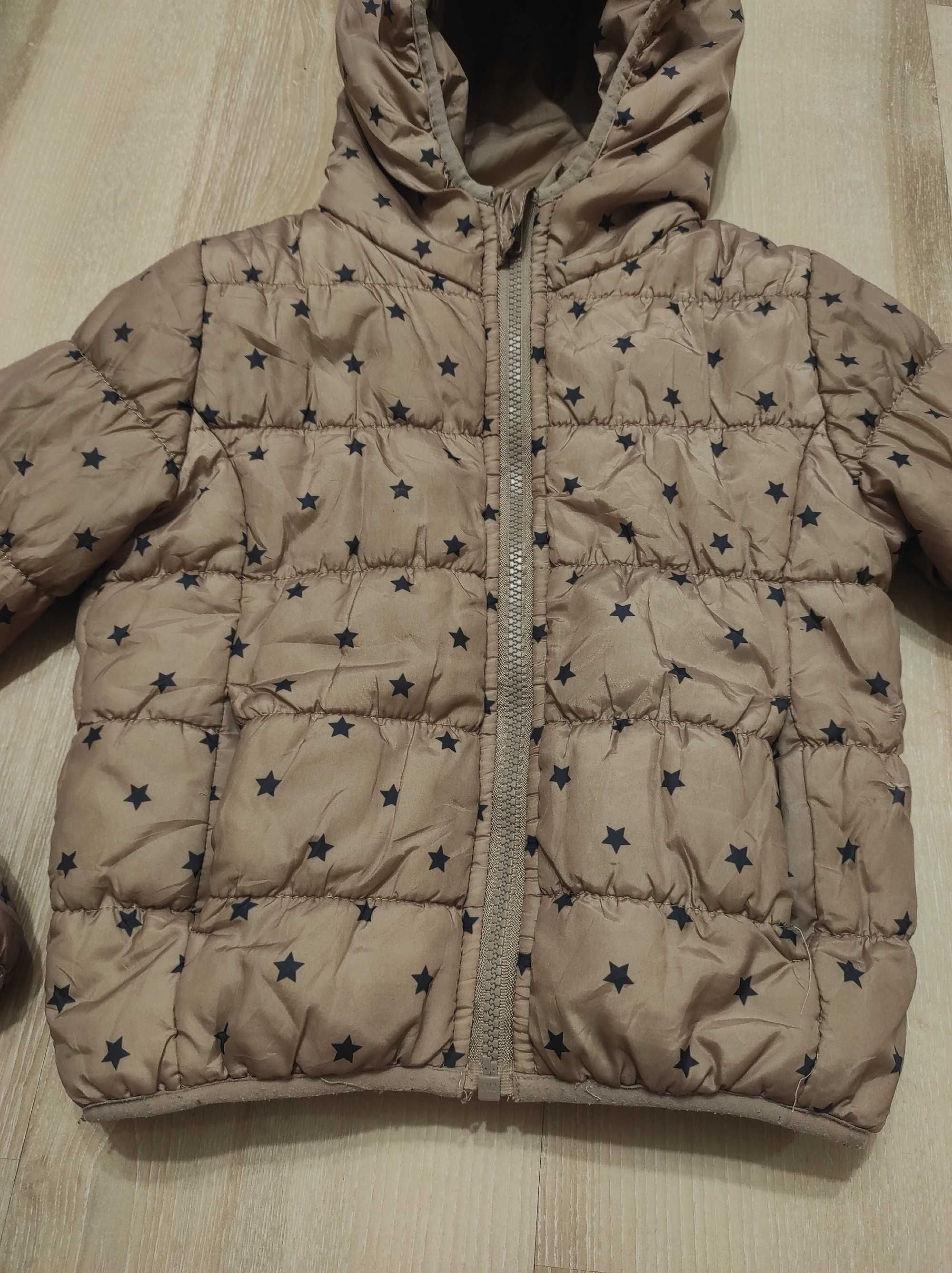 Утепленная куртка на тонком синтепоне-150, стеганная куртка на 6-8 ле