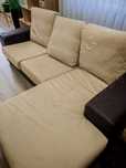 Sofá Chaise Longue bege