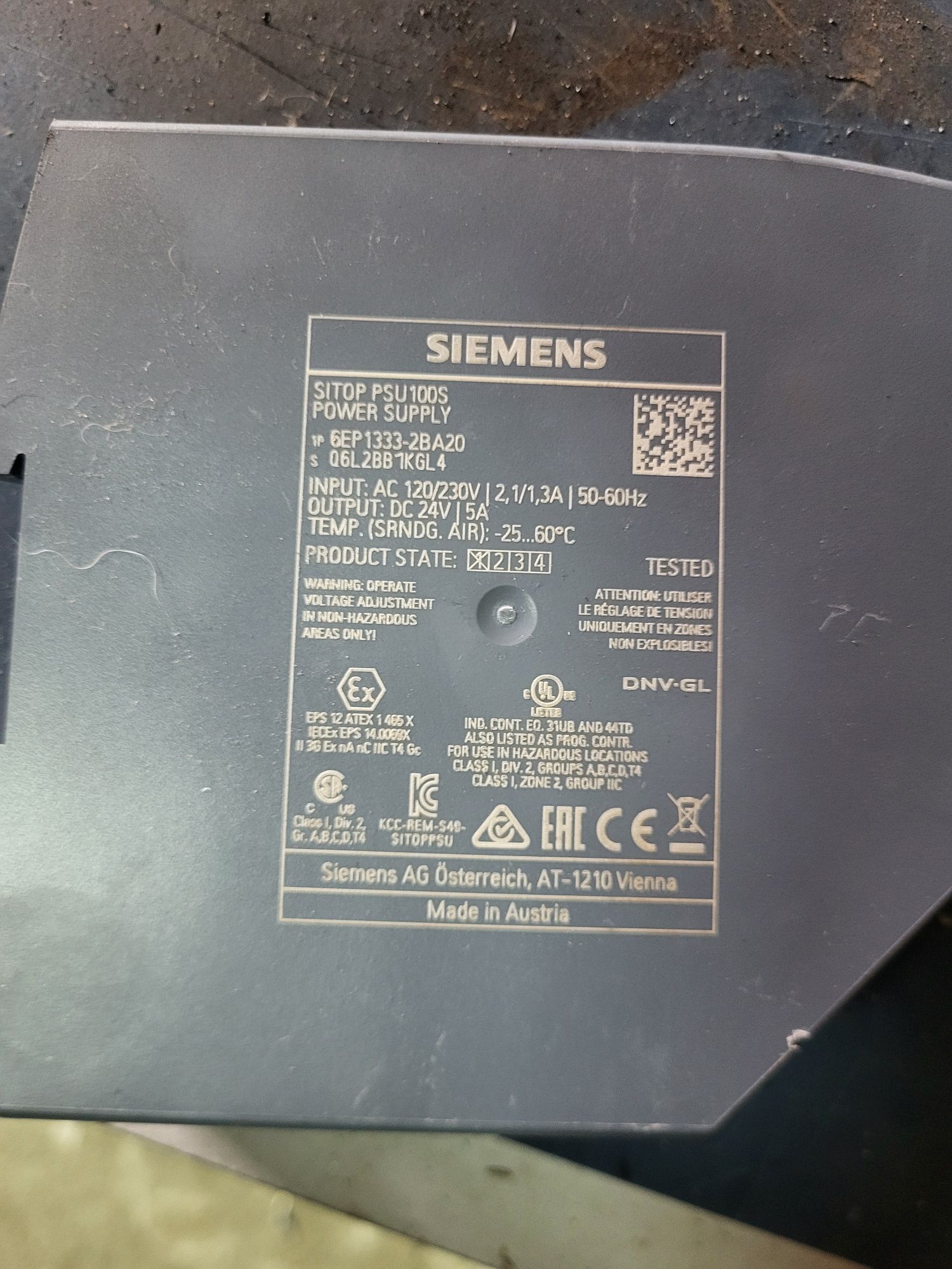 Siemens sitop psu100s