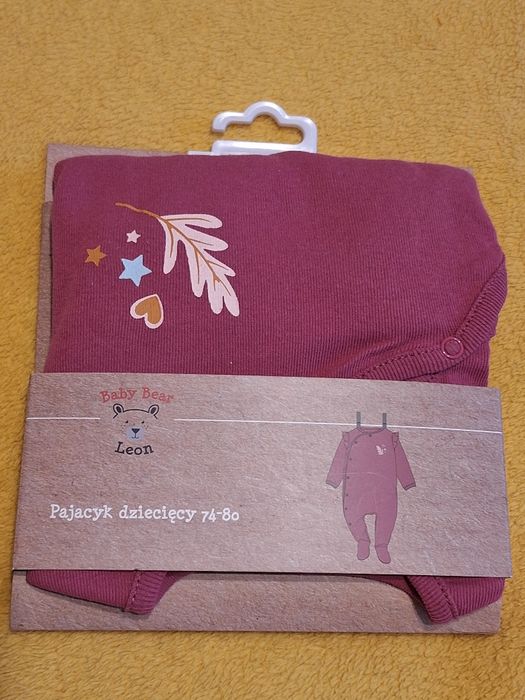 Pajacyk dziecięcy długo rękaw