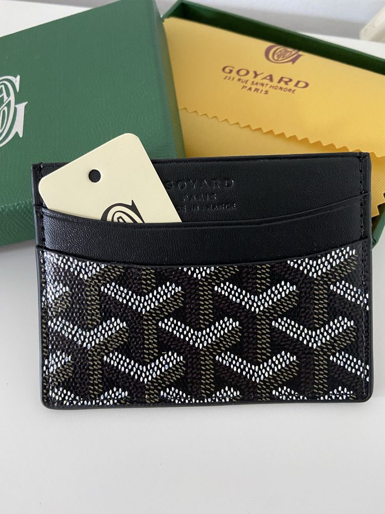 Porta Cartões Preto da Goyard