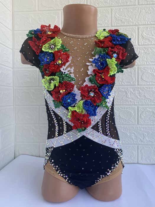 Купальник для художественной гимнастики 116,художня гімнастика