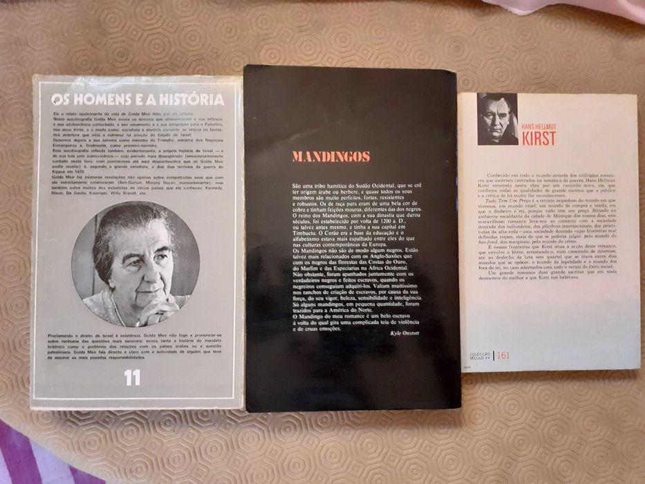 Erico Verissimo, Helmut-Kirst, K. Onslott, D. Carnegie