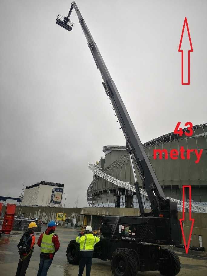 Podnośnik, zwyżka nożycowa elektryczna 10m 12m 14m 16 metrów,