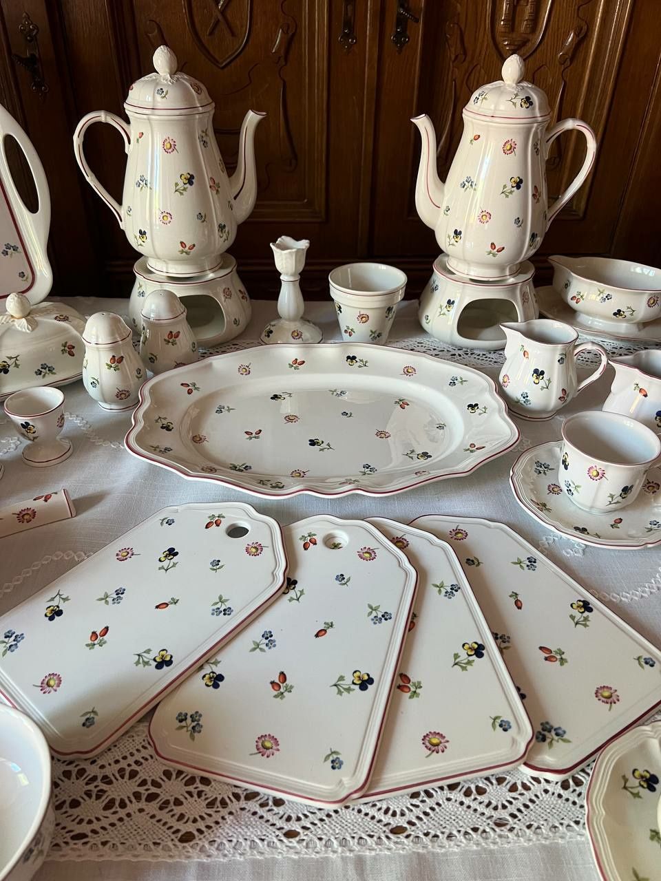 Німецький сервіз Villeroy&Boch Petit Fluer. 100 предметів. Поштучно