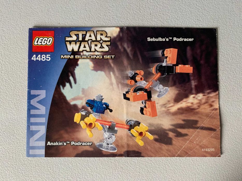 LEGO Star Wars 4485: Sebulba's Podracer c/ manual