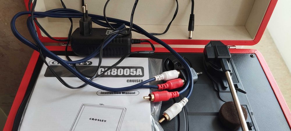 Gira discos portátil Crosley Cruiser