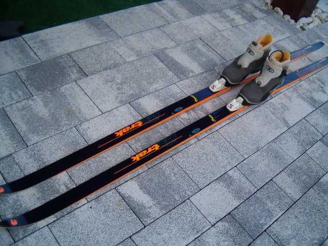 Komplet narty biegowe + wiązania + buty