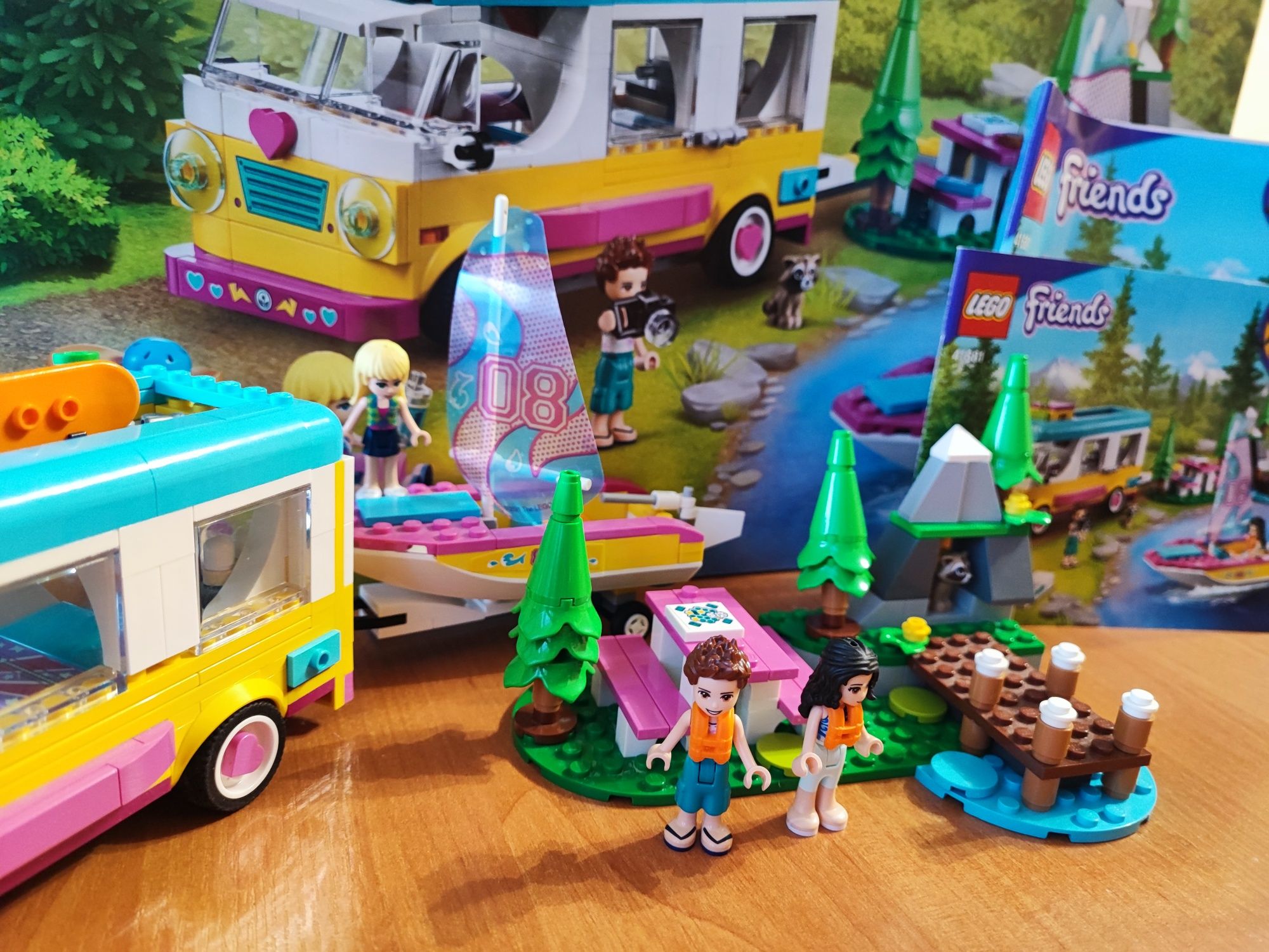 Лего Lego Friends лісовий будинок на колесах. Оригінал