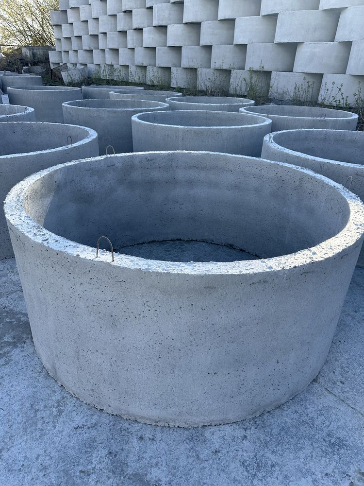 Кільця бетоні, ж/б кільця, кільця для канлізації доставка маніпулятор