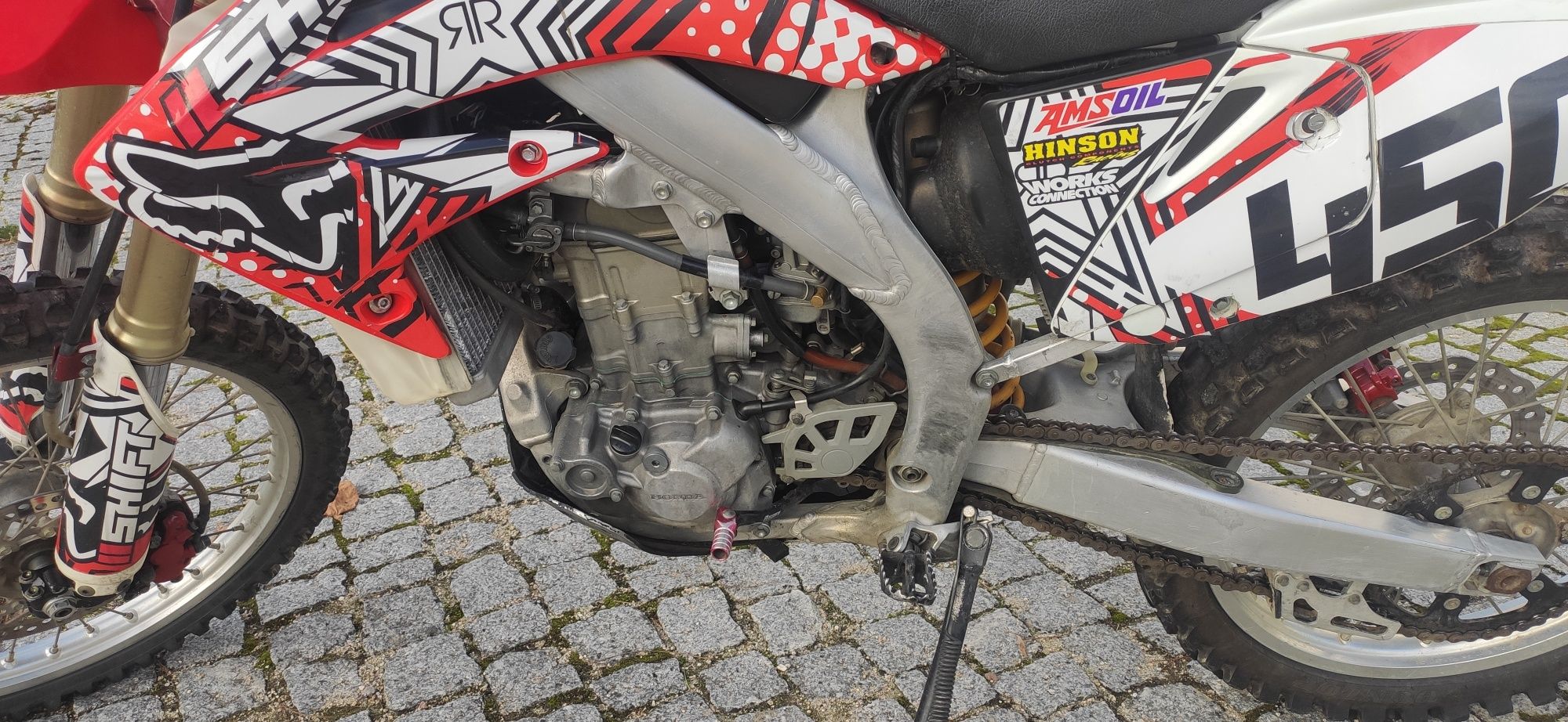 Crf 450 x matrícula