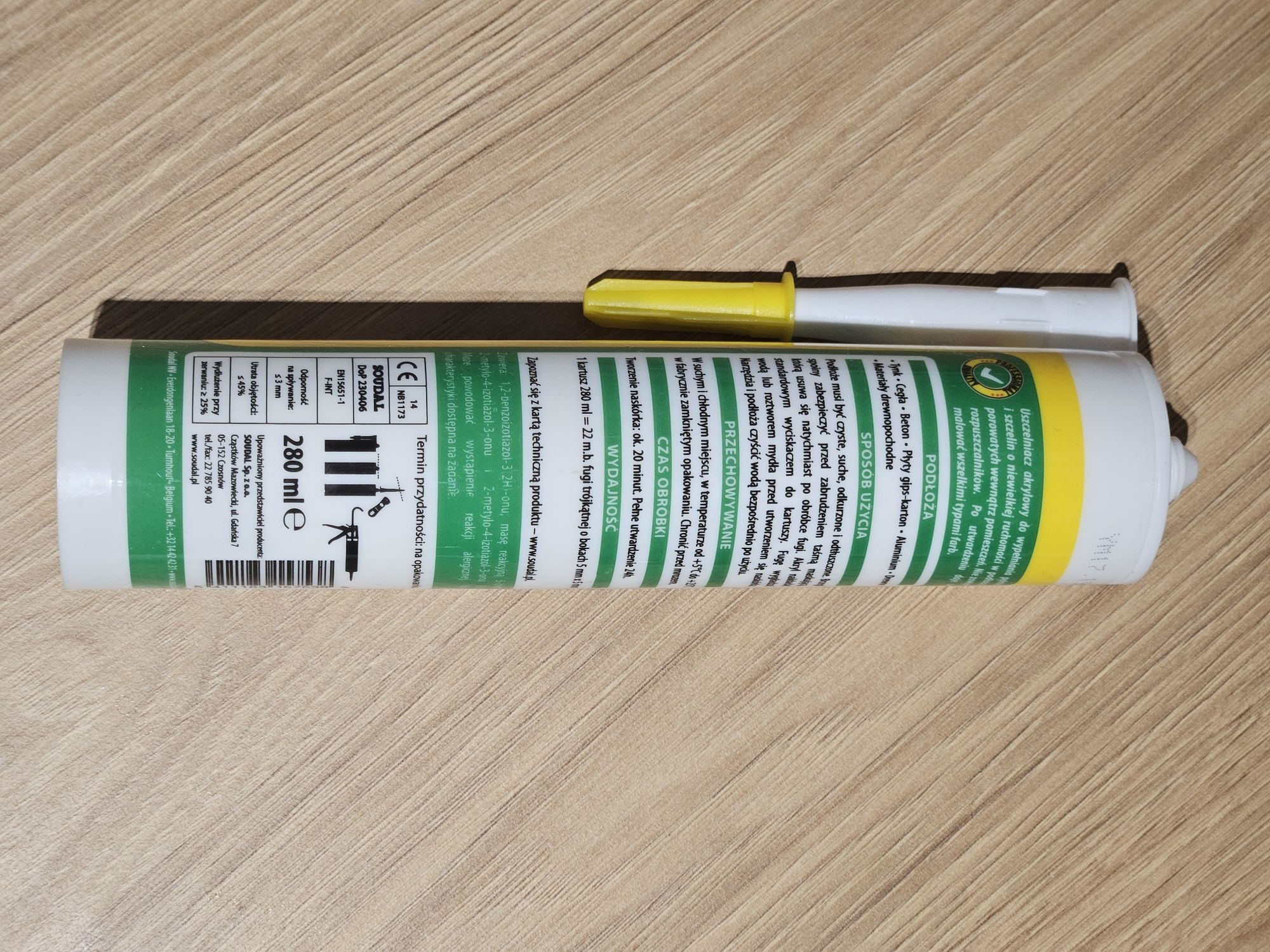 Soudal Akryl uniwersalny biały 280ml