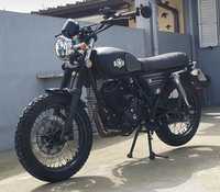 Moto Juliarti 125cc Cafe Racer + Acessórios