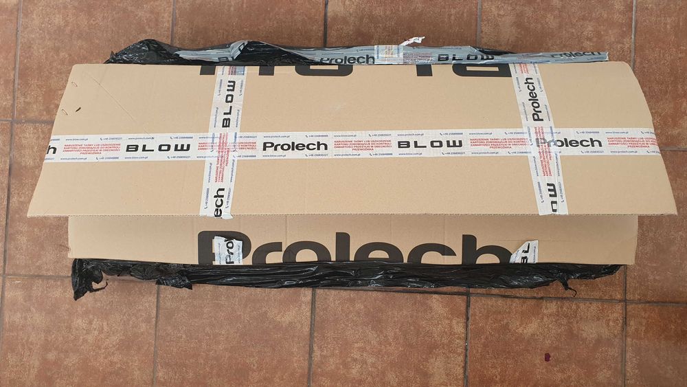 Maszt antenowy poziomy, ocynkowany - dł. 70cm, wys. 25cm (NOWY)