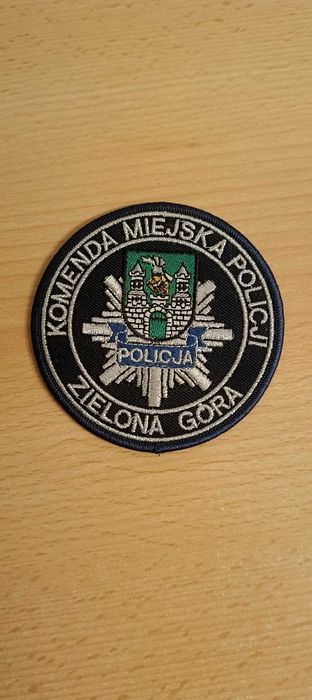 Naszywka Policja KMP Zielona Góra