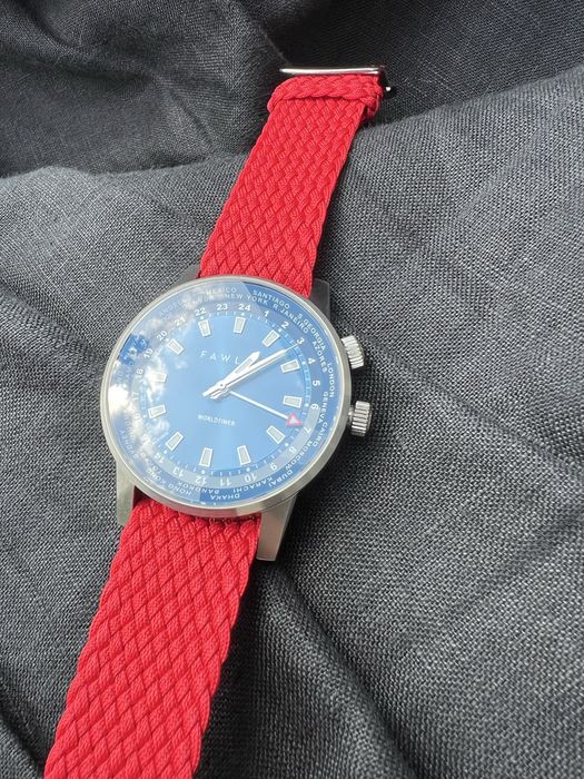 Fawler Gentium GMT, Swiss Ronda, Super Stan, Full Set