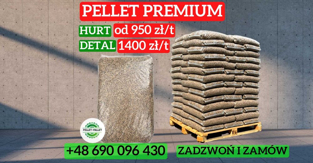Lets Pellet REZULT Drzewny Pelet Hurt/Detal A1/EN+ DOSTAWA GRATIS