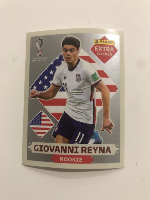 Cromo Prata da coleção Panini 2022