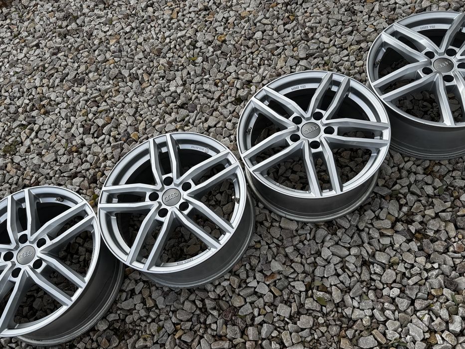 PIĘKNE Oryginalne OE Alufelgi 17" 5x112 Audi Vw Volkswagen Skoda Seat