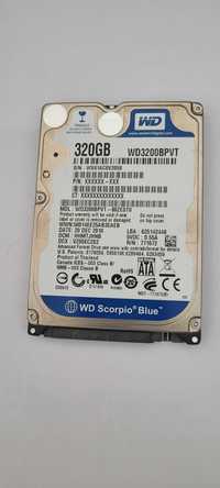 używany dysk twardy HDD 2,5" Western Digital 320GB 5400 rpm SATA