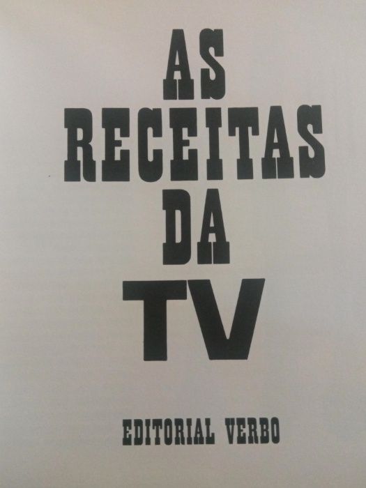 As receitas da TV de 1967 - Maria de Lourdes Modesto