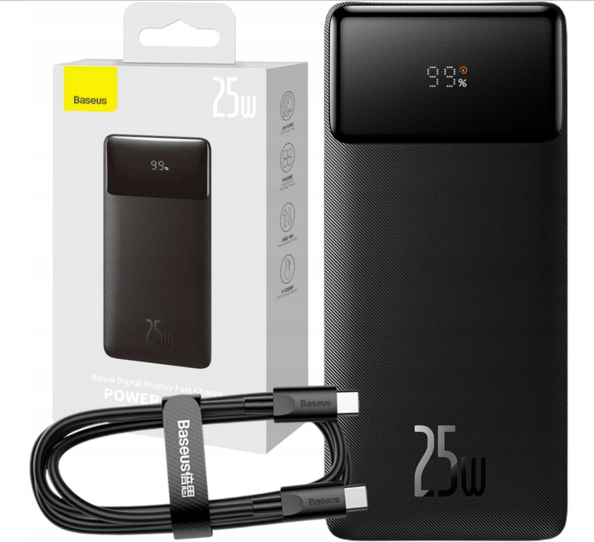 PowerBank Baseus Bipow Digital Display 20000mAh 25W 3A QC3.0+PD3.0