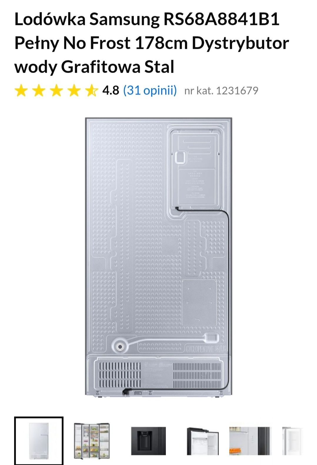 Lodówka Samsung używana