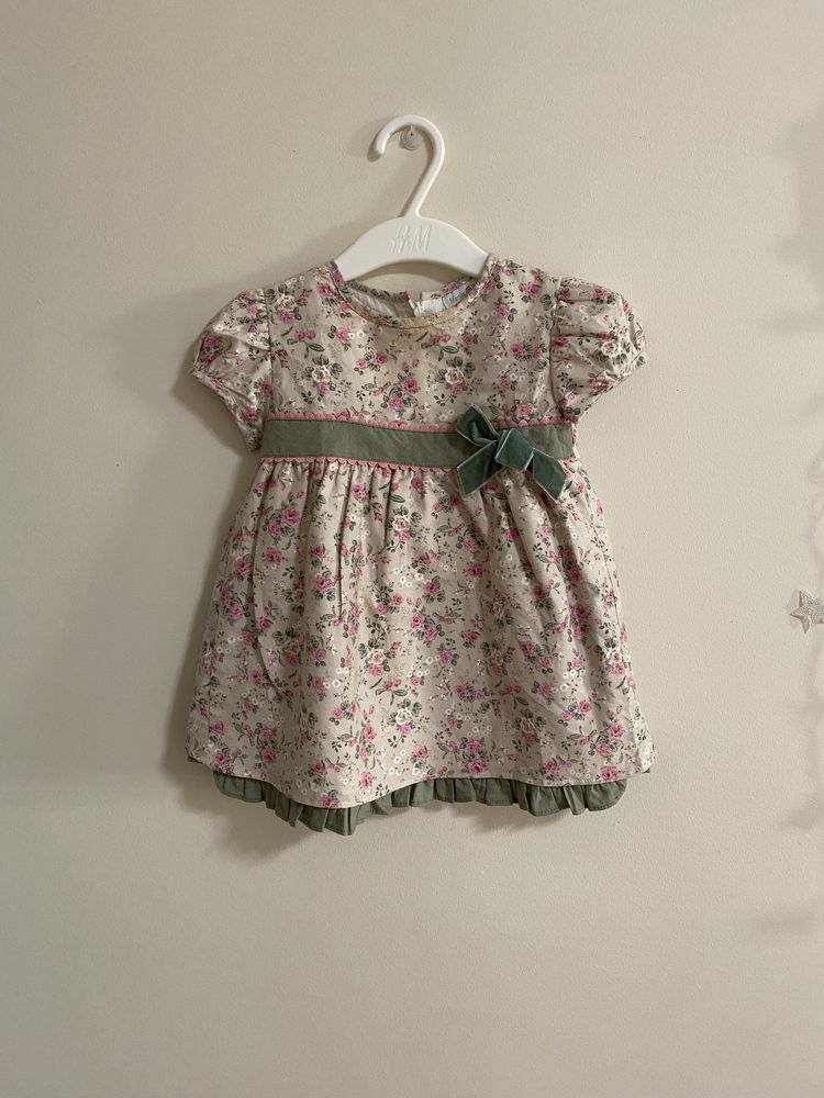 Lote 4 vestidos 6-9M