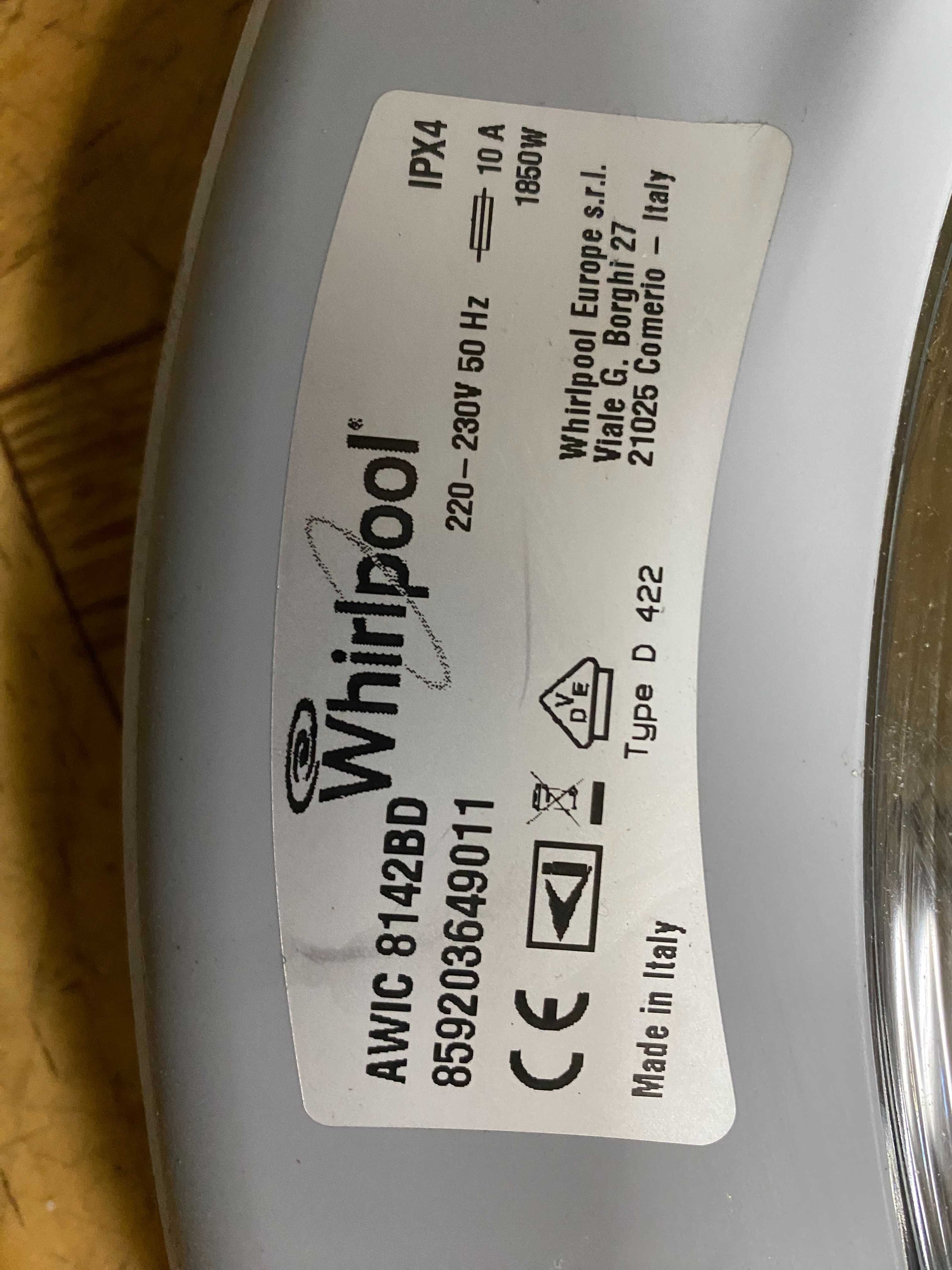 Zespół piorący do pralki Whirlpool 8kg
