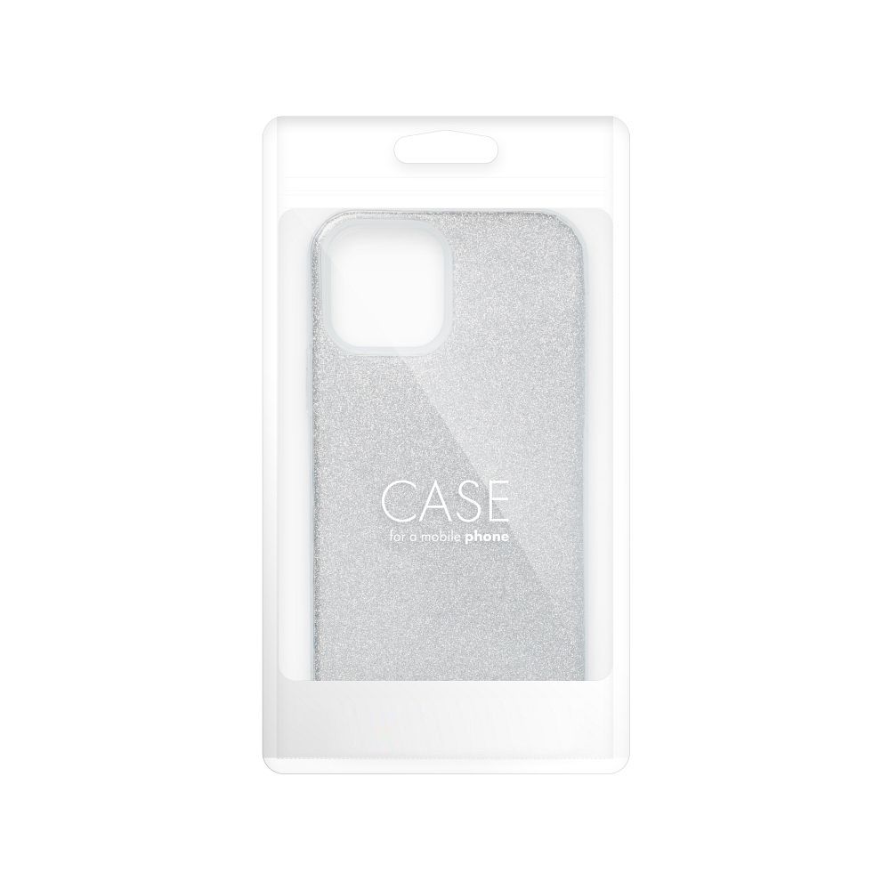 Etui Case Plecki Shining Brokat Samsung Galaxy S23 Ultra Srebrny