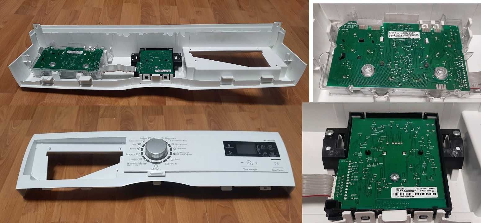 Części pralki ELECTROLUX EWS11066SDU grzałka,panel,zawór,pompa,panel