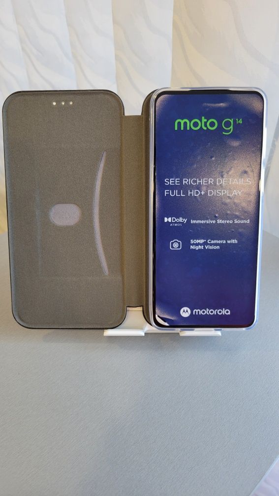 Чохол книжка для Motorola E13 G14 G32 чехол Moto на магніті