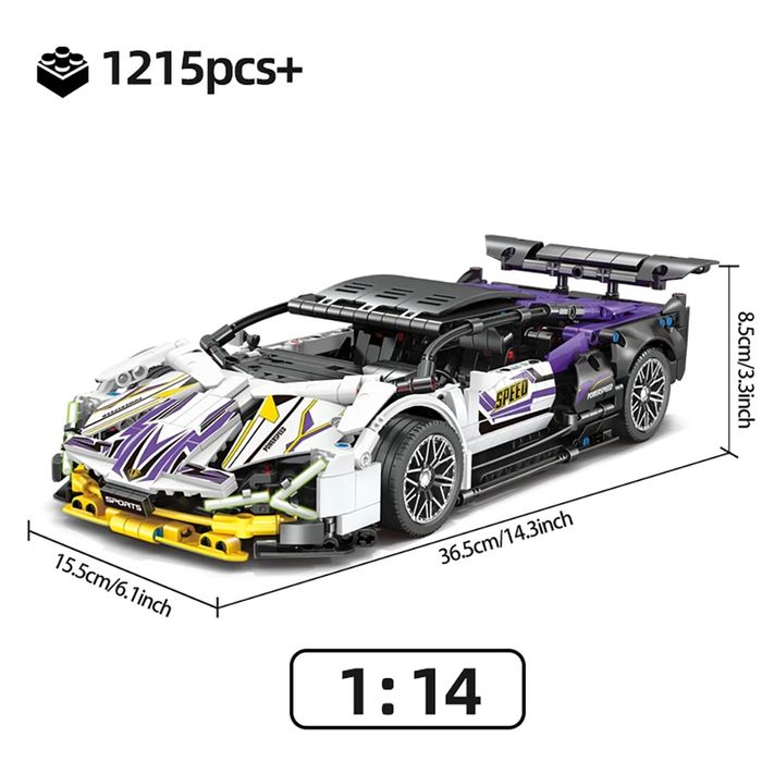 Конструктори Lamborghini 1280, 1314, 1215 деталей