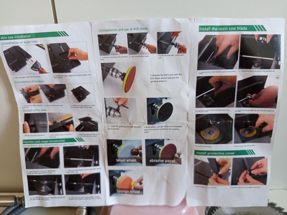 Pila stołowa wielofunkcyjna warsztatowa