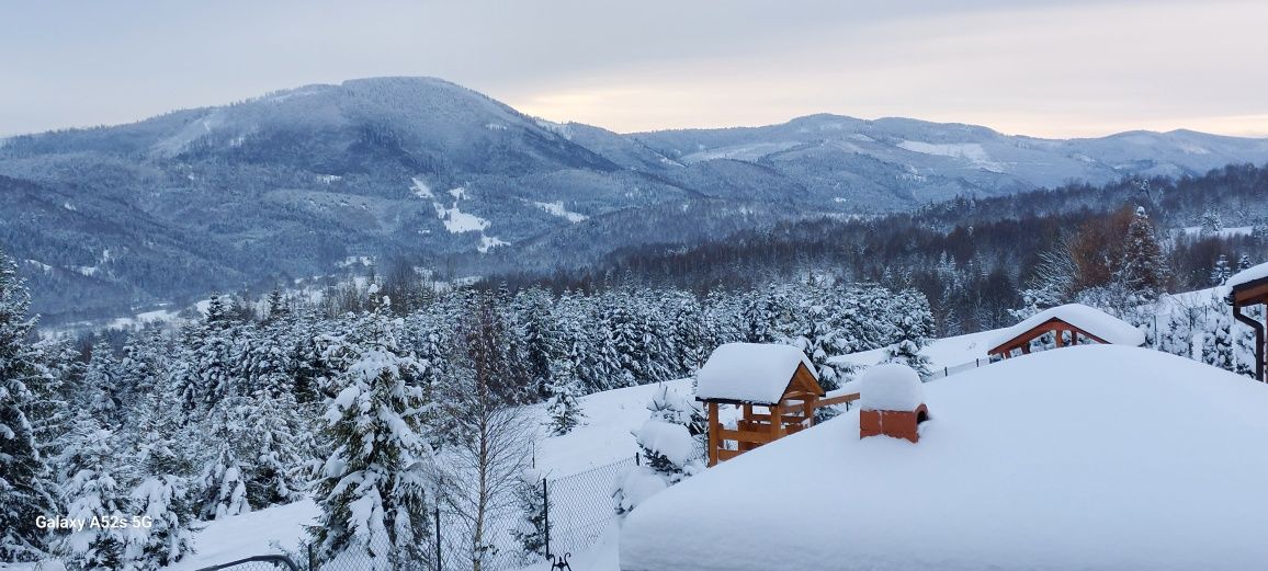 Dom na Kotelnicy dom domek w górach wakacje ferie Beskid/ bania/komine