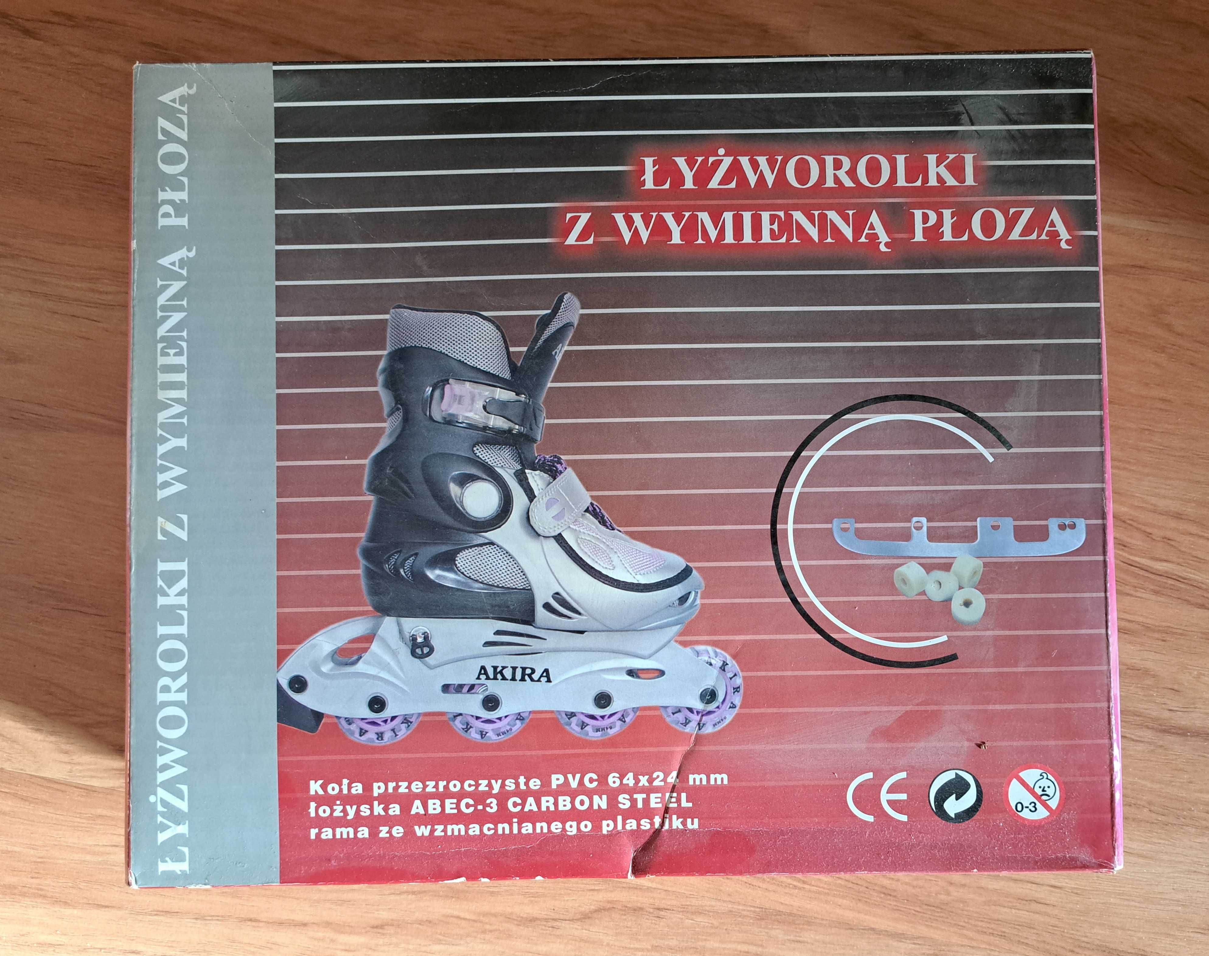 Łyżworolki 2w1 regulowane