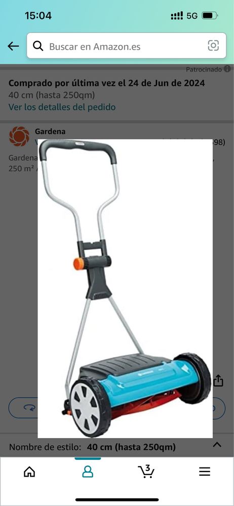 Corta  relva gardena 4922-20 manual
