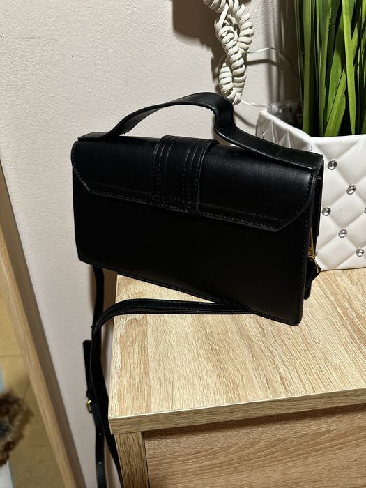 Torebka czarna w stylu jacquemus