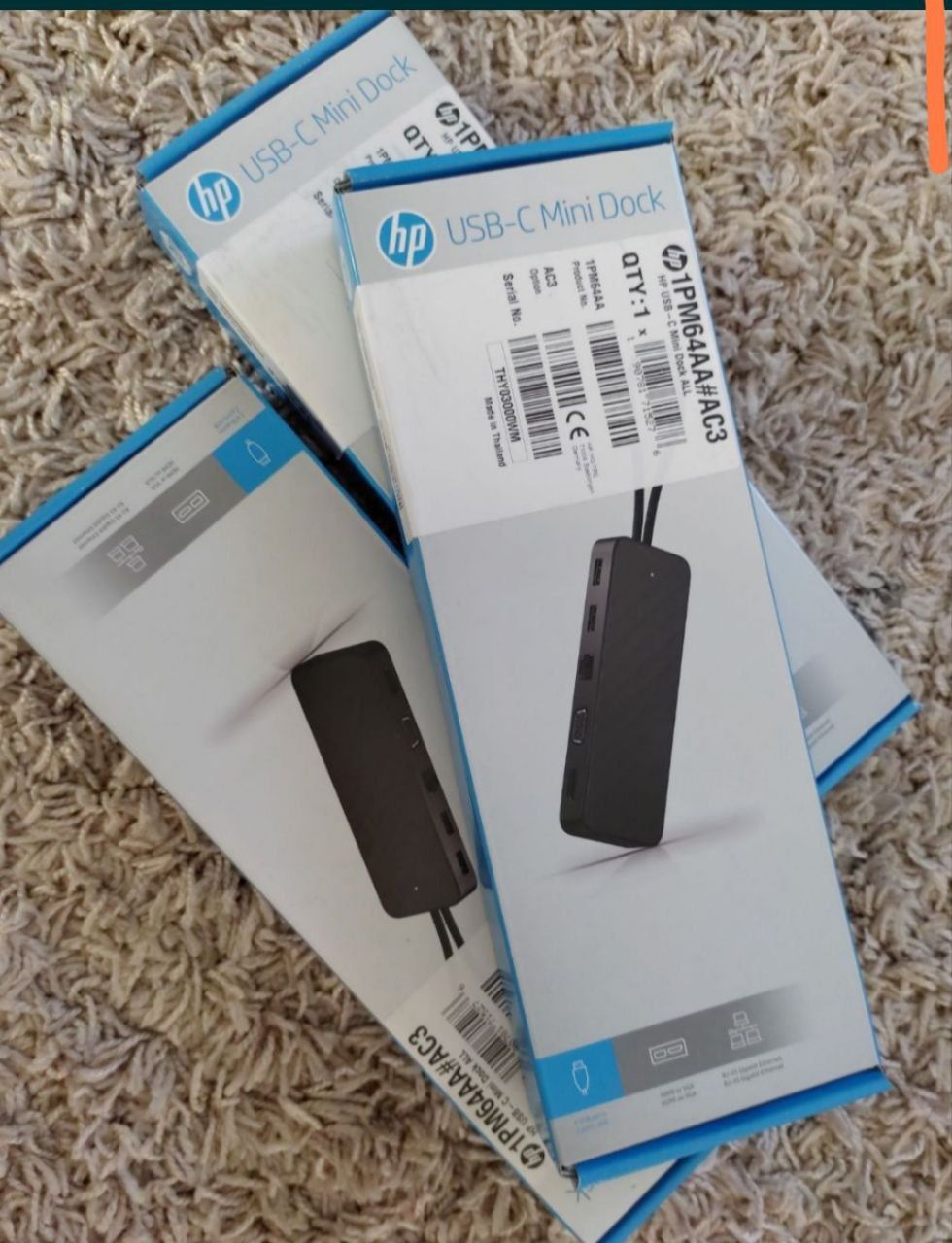Док-станція HP USB-C Mini Dock (1PM64AA)