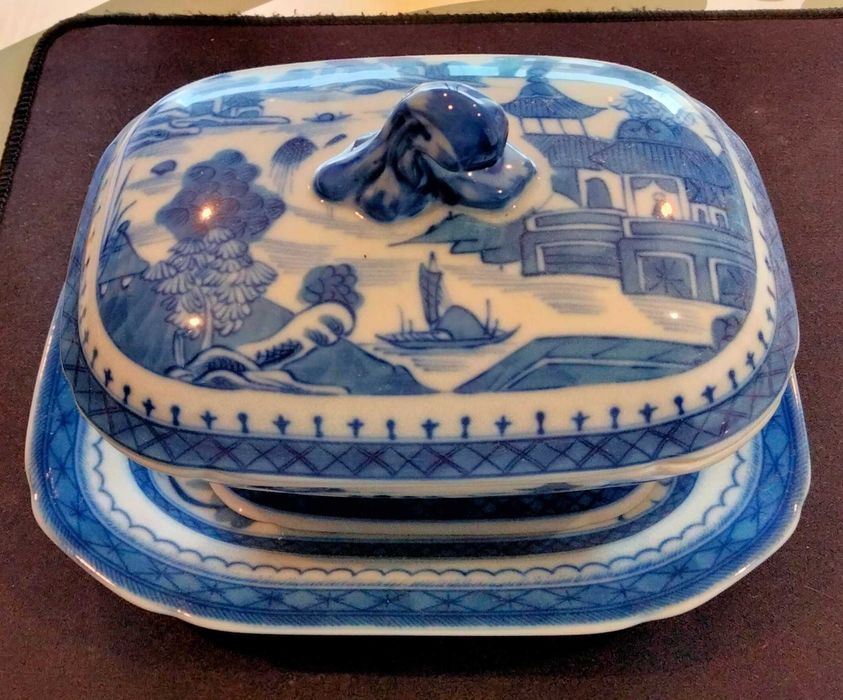 Sopeira de Porcelana - Mottahedeh Blue Canton