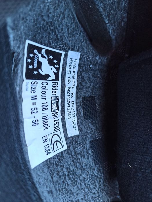 Kaski jeździeckie r. 52-56cm